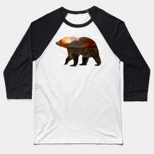 Bear Horizon Baseball T-Shirt